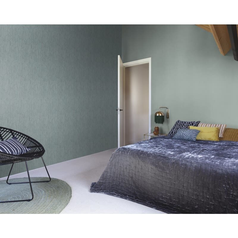 Vliestapete Blau Streifen, zeitlose Dekoration Rasch Deco Style (KG-176344)