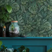 Tapete Gr&uuml;n Marburg Vliestapete (1039469)