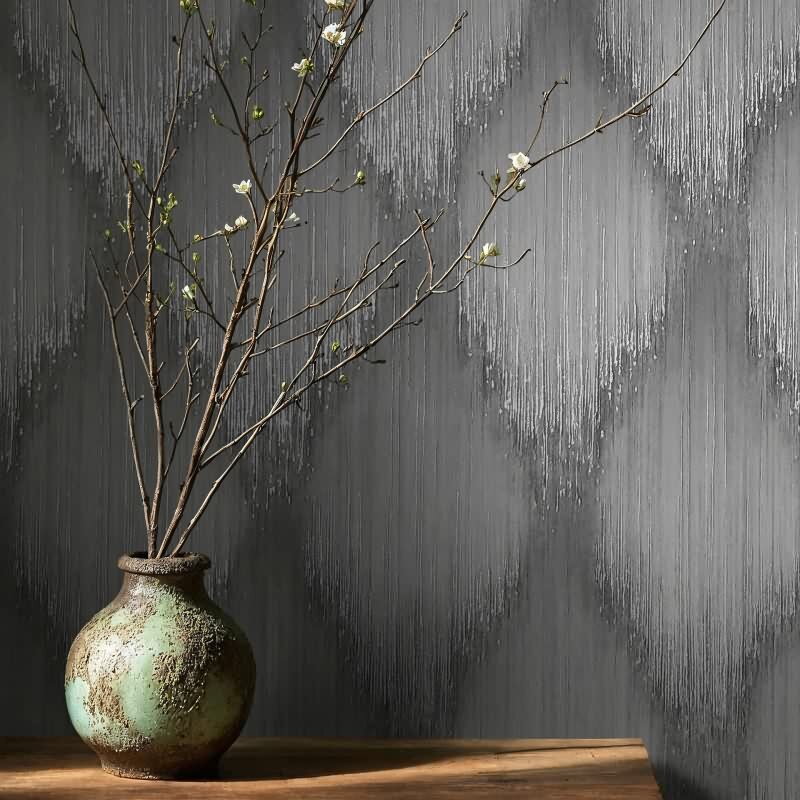 Marburg Papis Loveday Fashion Icon Grau Streifen Vliestapete (KG-176664)