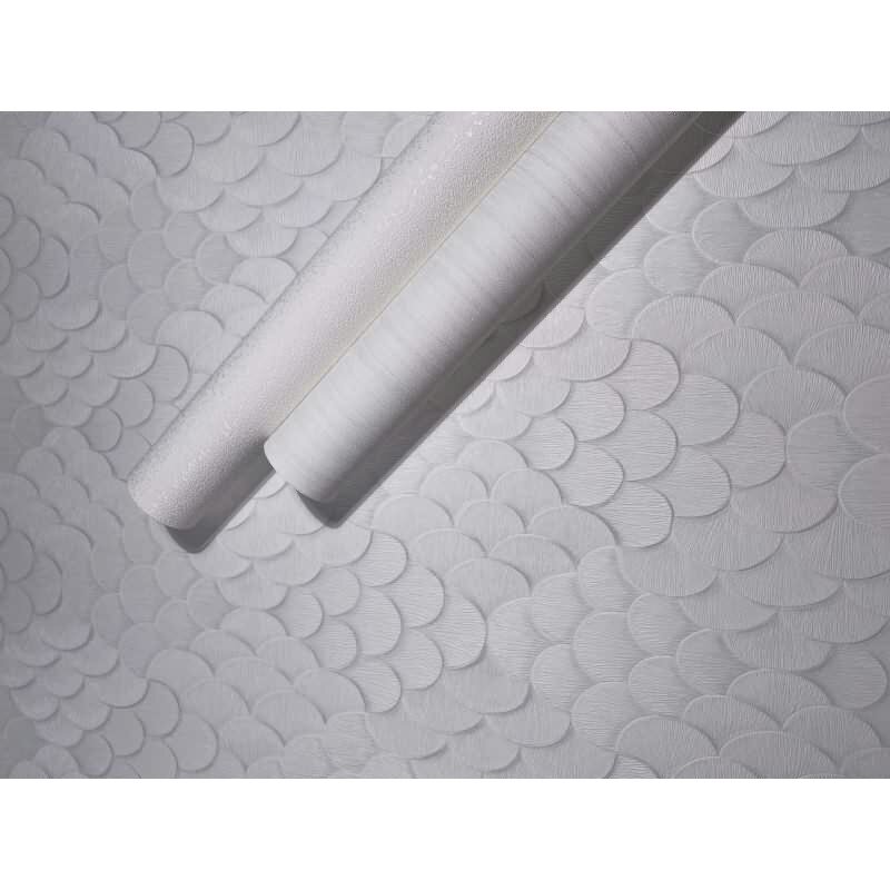 Marburg Papis Loveday Fashion Icon 3D-Effekt Elfenbein Tapete (KG-176670)