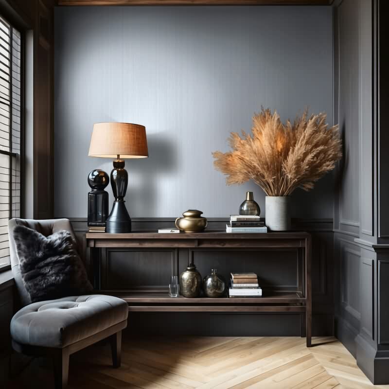 Marburg Blau Streifen Papis Loveday Fashion Icon (KG-176691)