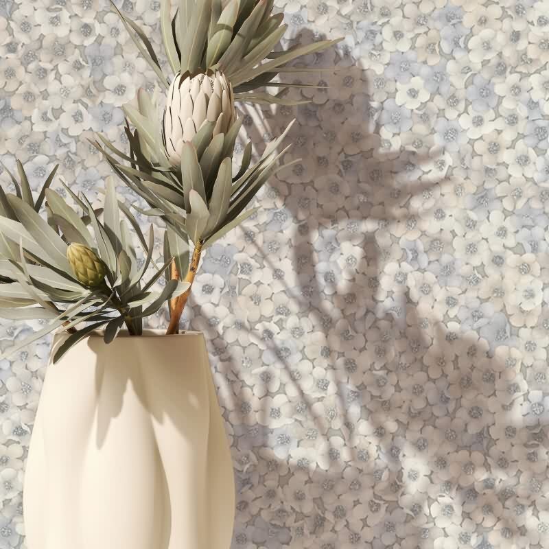 Marburg Silber Blumen / Floral Papis Loveday Fashion Icon (KG-176703)