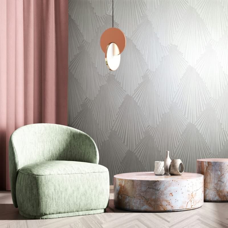 Papis Loveday Fashion Icon Exklusiv Weiss Geometrisch (KG-176705)