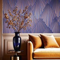 Geometrisch Elegance Blau von Marburg (KG-176711)