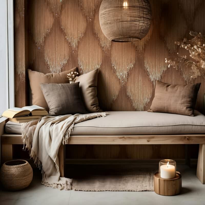 Marburg Braun Streifen Papis Loveday Fashion Icon (KG-176715)