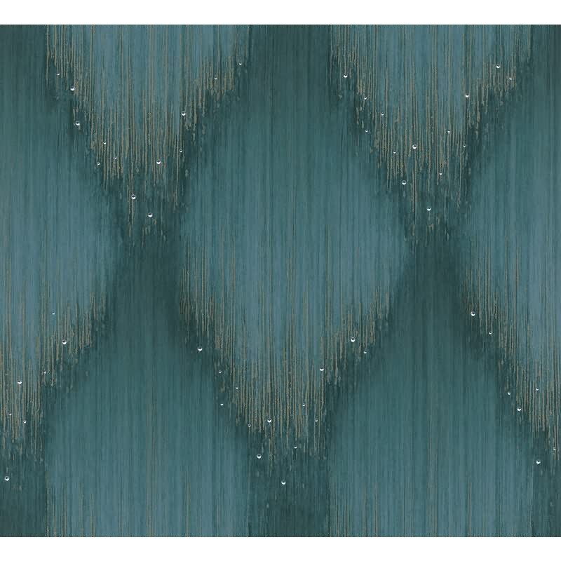 Marburg Papis Loveday Fashion Icon Streifen Waldgruen Tapete (KG-176718)