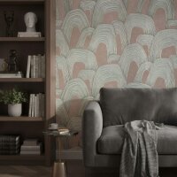 Marburg Whisper Geometrisch Schokolade Tapete (KG-176742)