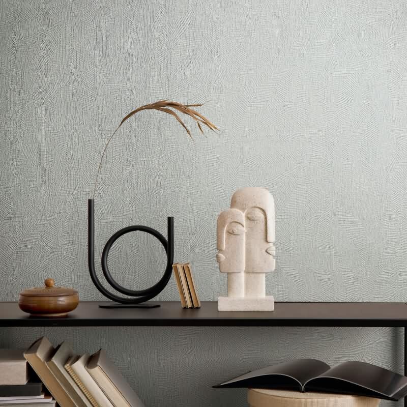 Marburg Whisper Strukturiert Grau Tapete (KG-176754)