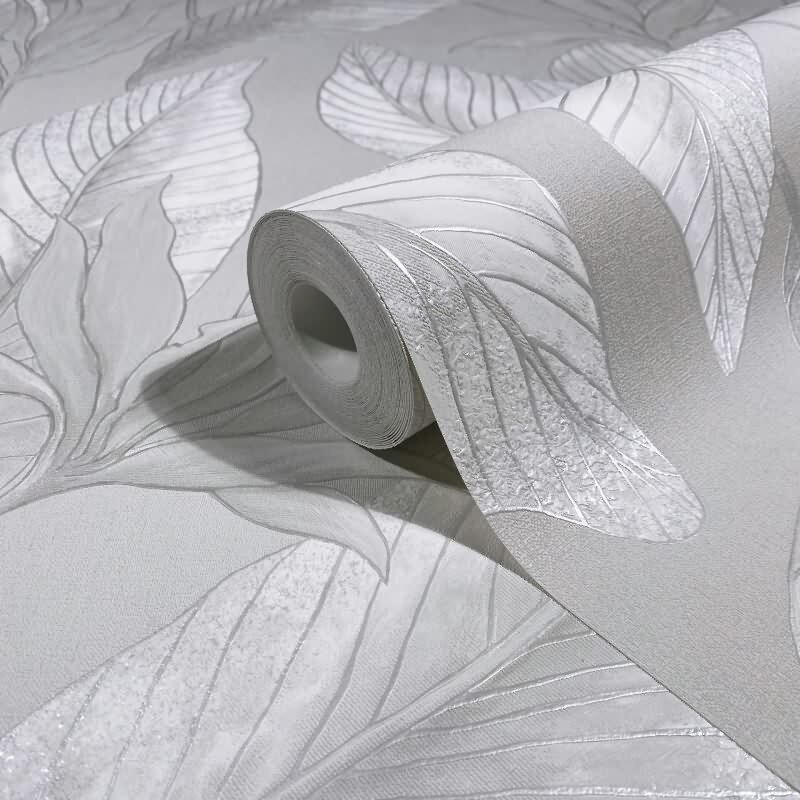 Whisper Blumen / Floral Kollektion Grau (KG-176756)