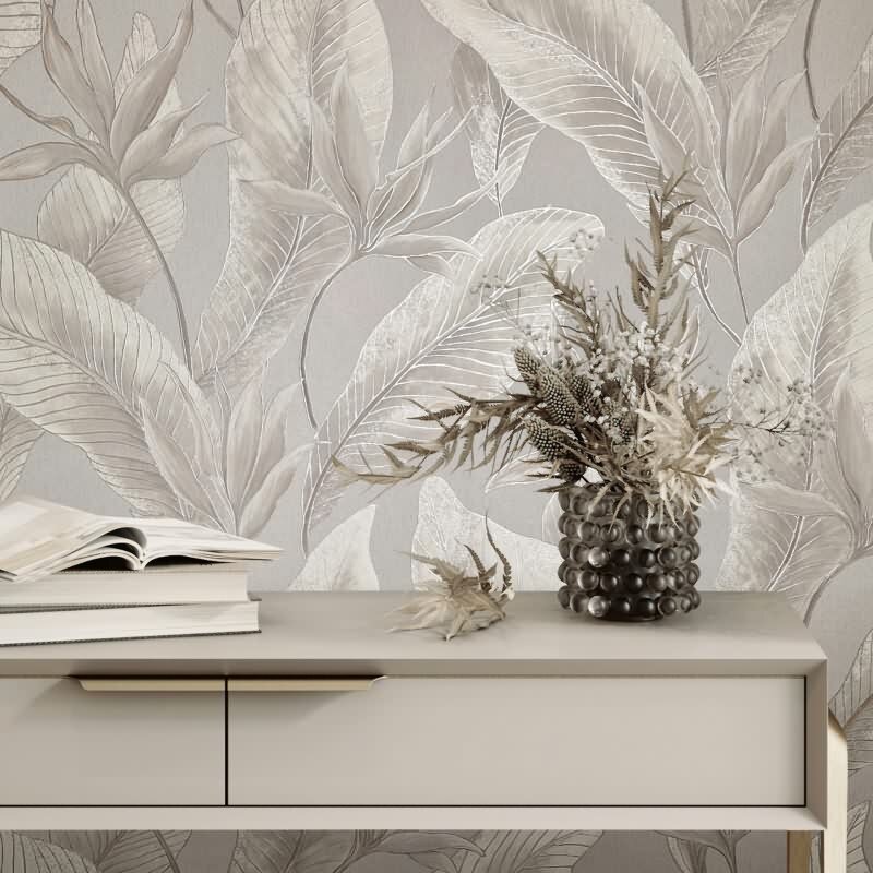 Marburg Whisper Beige Blumen / Floral Premium (KG-176757)