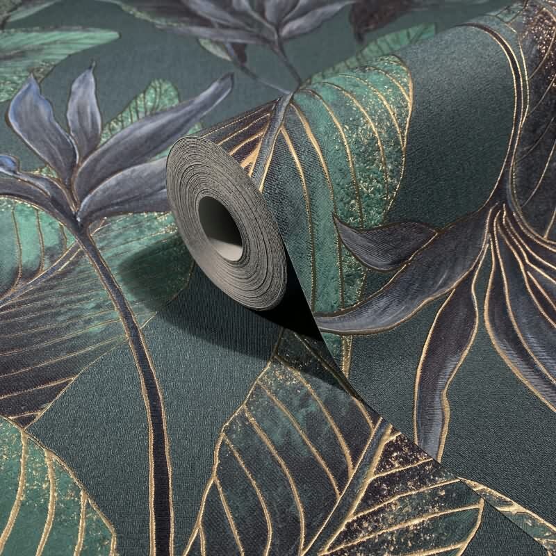 Blumen / Floral Elegance Gruen von Marburg (KG-176759)