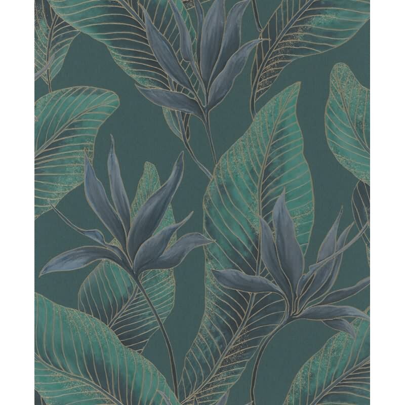 Blumen / Floral Elegance Gruen von Marburg (KG-176759)