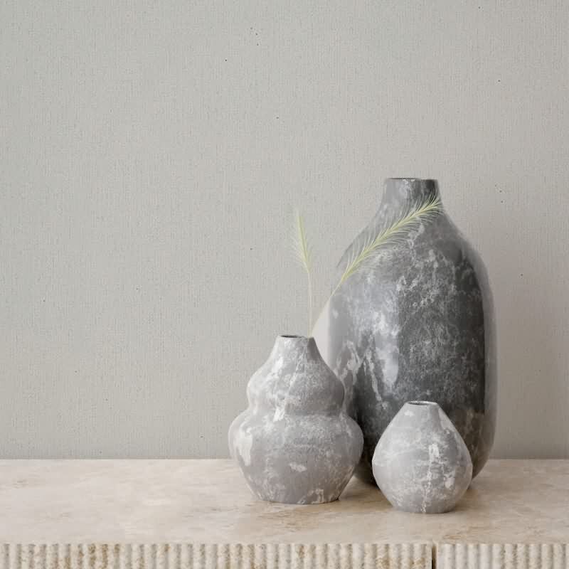 Silber Uni Wandgestaltung Whisper (KG-176761)