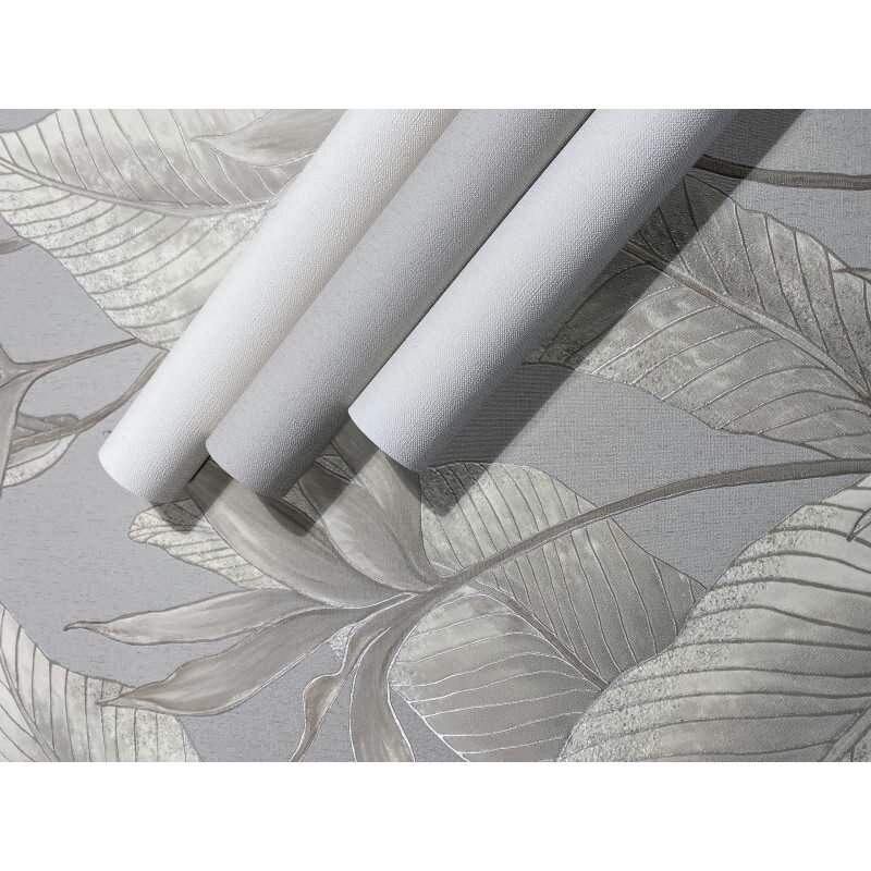 Marburg Whisper Uni Grau Tapete (KG-176766)