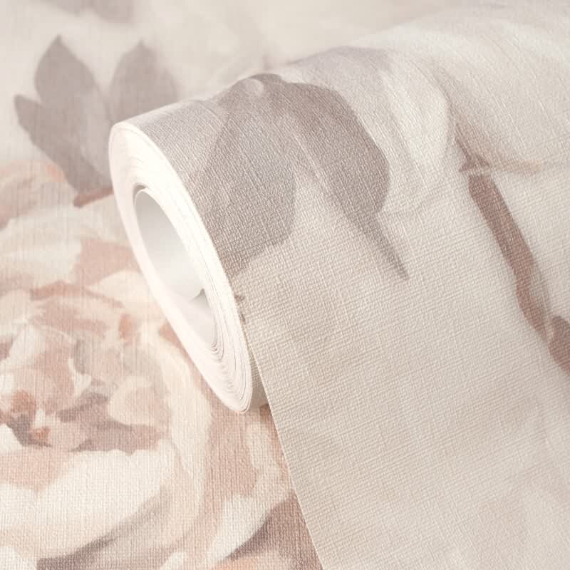 AS-Creations Pintwalls III: Vliestapete mit Blumen / Floral-Design in Beige (KG-176949)