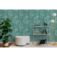 Gr&uuml;n Marmor-Design Vliestapete - Pintwalls III...