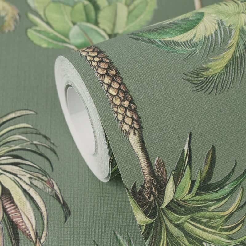 Elegante Vliestapete Grün-Bäume & Wald - Exklusiv Pintwalls III (KG-176960)