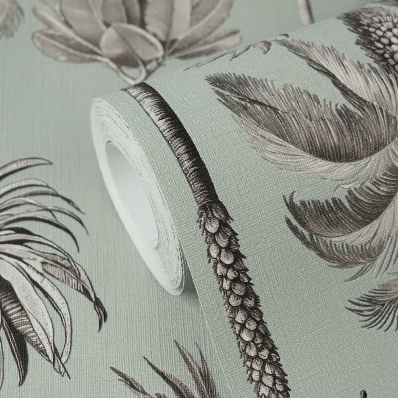 Edle Vliestapete mit Bäume & Wald in Braun & Grau (Pintwalls III) (KG-176961)