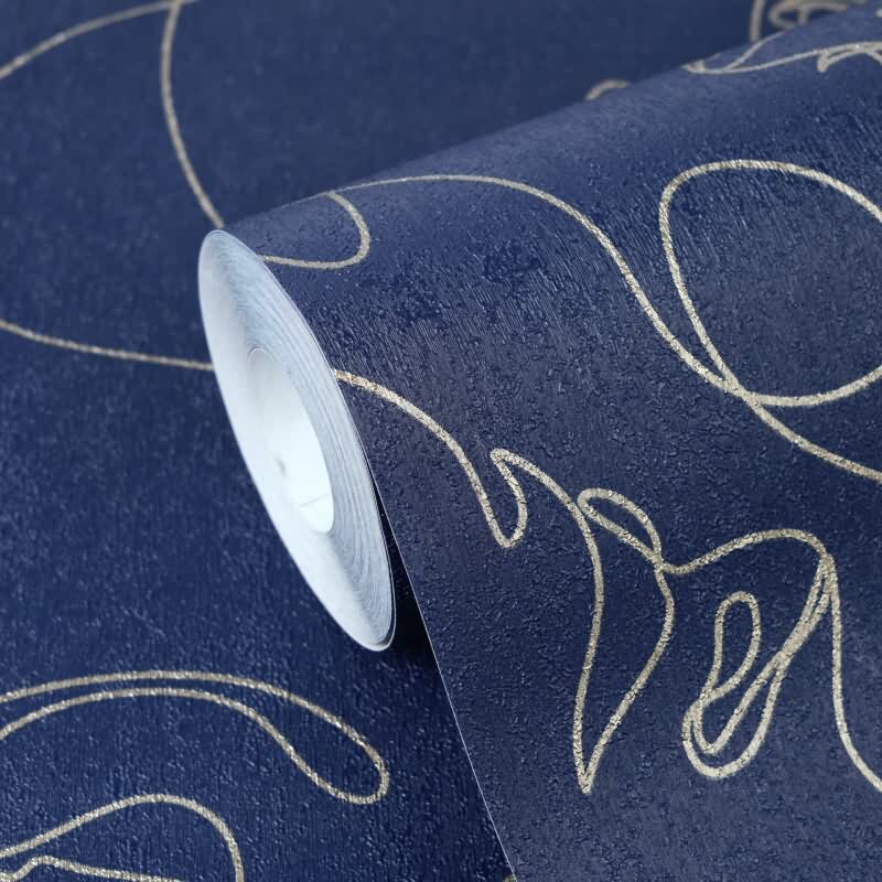 Blau Menschen-Design Vliestapete - Pintwalls III Kollektion (KG-176966)