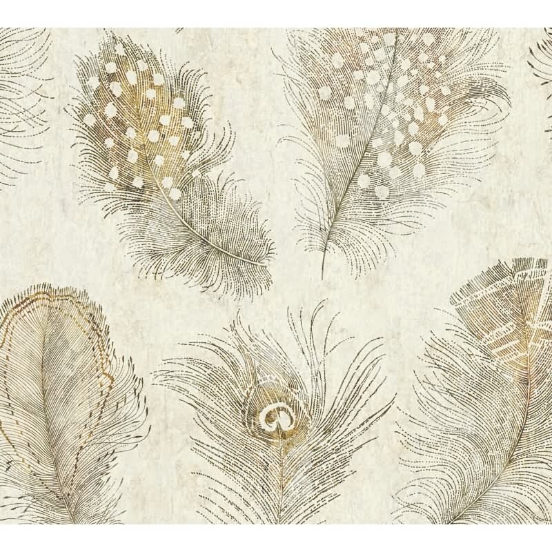 Vliestapete Beige Leder & Fell / Animal Print - Pintwalls III Edition von AS-Creation (KG-176974)