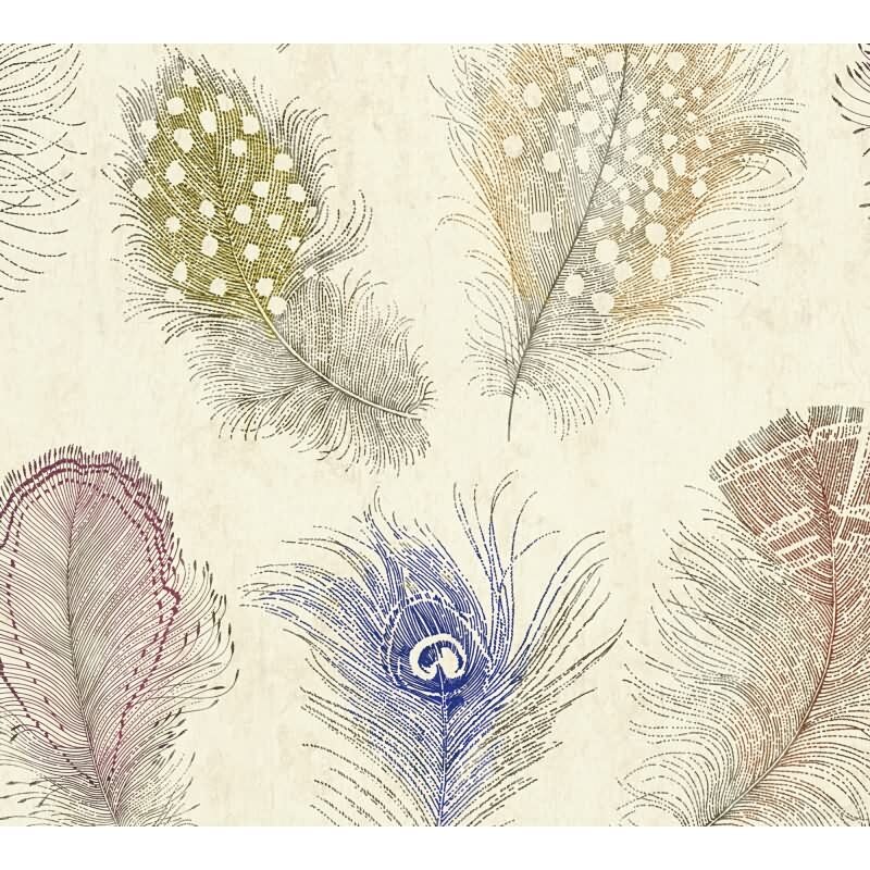 Beige Leder & Fell / Animal Print-Design Vliestapete - Pintwalls III Kollektion (KG-176975)