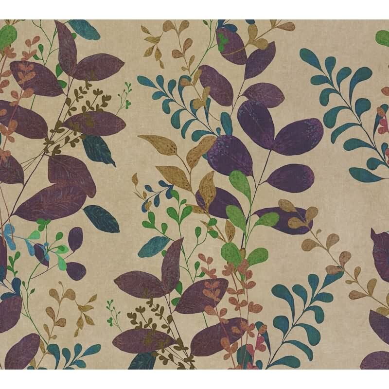 Braun Blätter & Zweige-Design Vliestapete - Pintwalls III Kollektion (KG-176976)