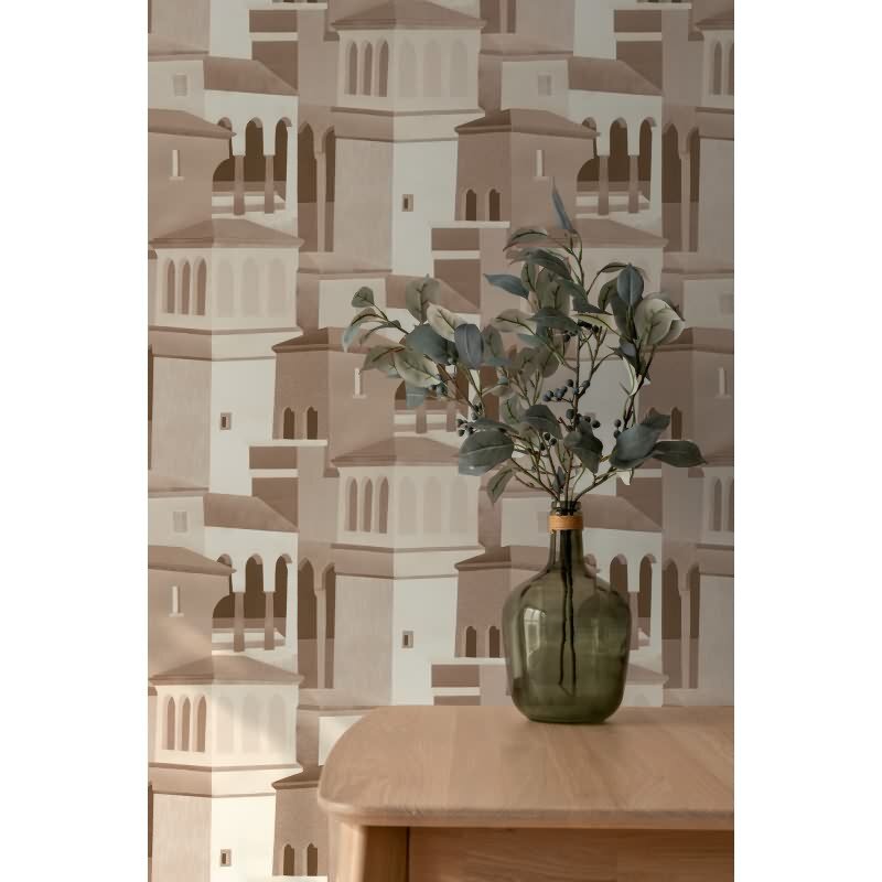 Hochwertige Vliestapete Orientalisch & marokkanisch Braun & Beige - Pintwalls III (KG-176978)