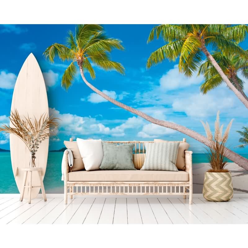 AS-Creations WALL LOVE: Vliestapete mit Maritim & nautisch-Design in Beige (KG-176997)