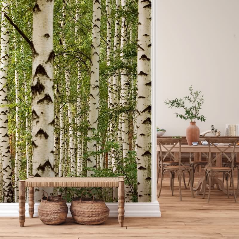 Vliestapete Gelb Bäume & Wald - WALL LOVE Edition von AS-Creation (KG-176998)