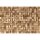 Edle Vliestapete mit Mosaik in Beige & Braun (WALL LOVE) (KG-177004)