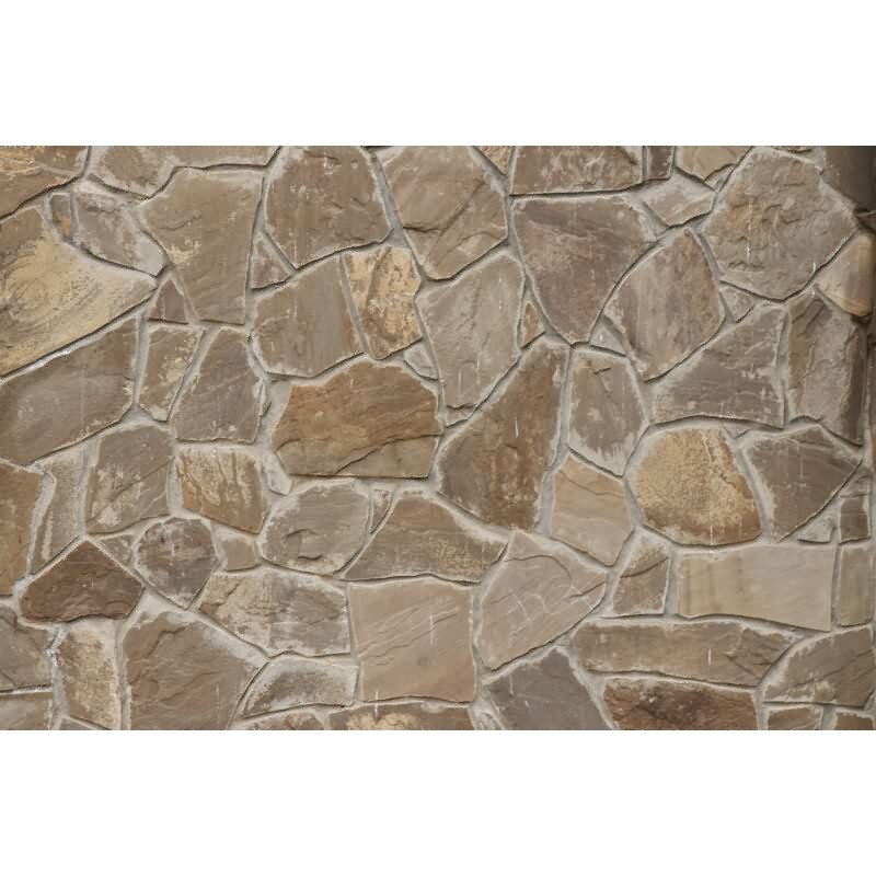 Stein-Muster Vliestapete im Braun-Ton - WALL LOVE Serie (KG-177007)