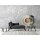 Hochwertige Vliestapete Text & Buchstaben Beige & Grau - WALL LOVE (KG-177031)