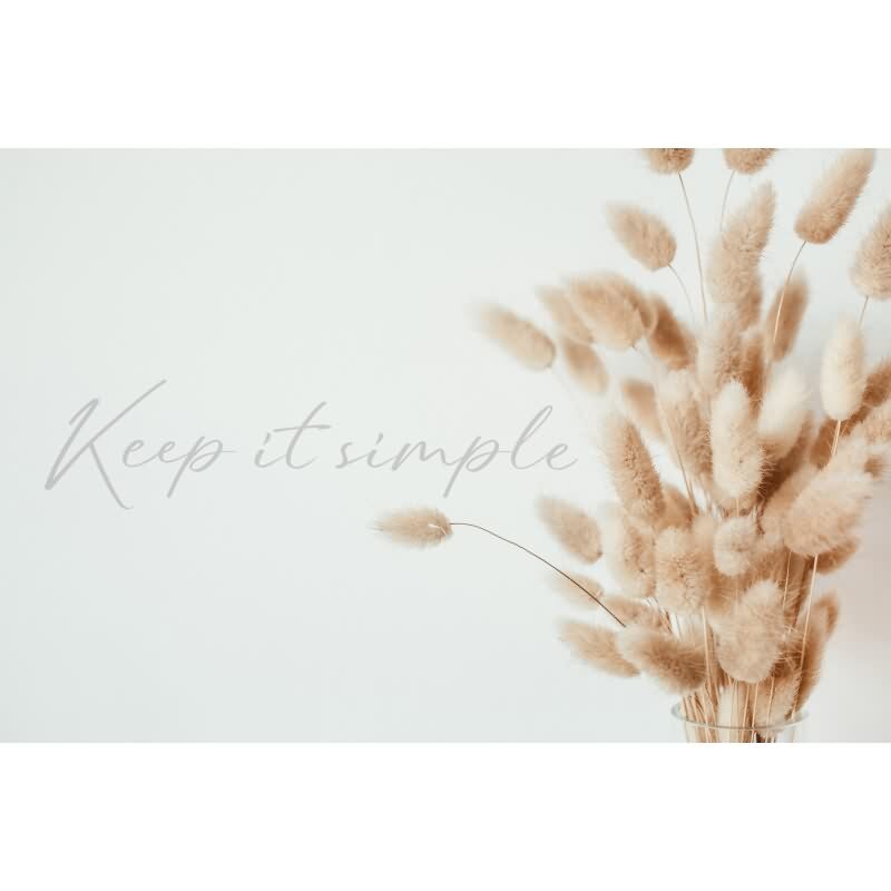 Text & Buchstaben-Muster Vliestapete im Beige-Ton - WALL LOVE Serie (KG-177035)