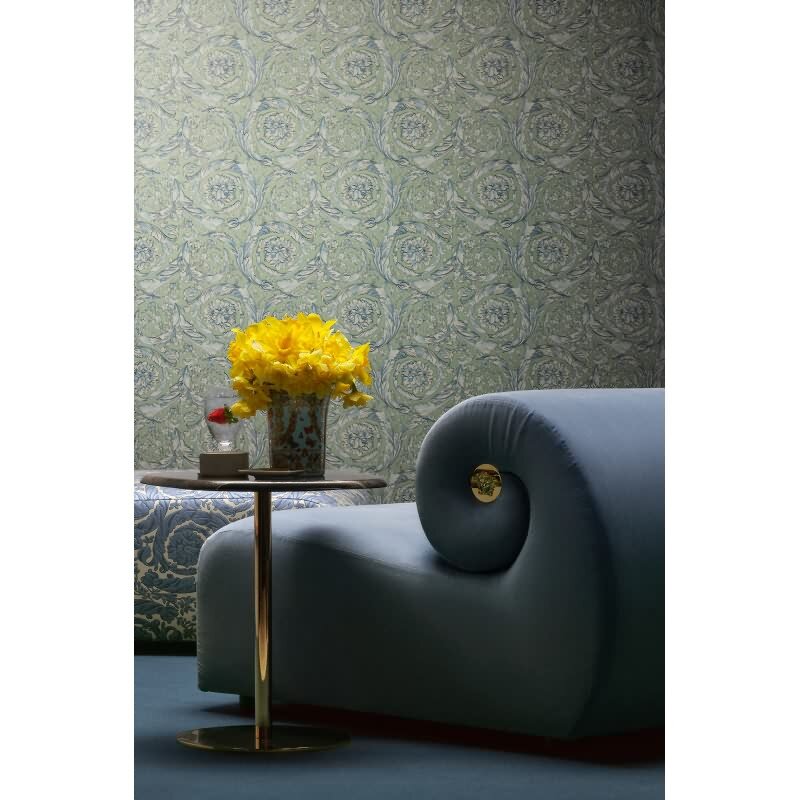 Art Déco Vliestapete in Grün & Weiß - Versace 6 von AS-Creation (KG-177040)