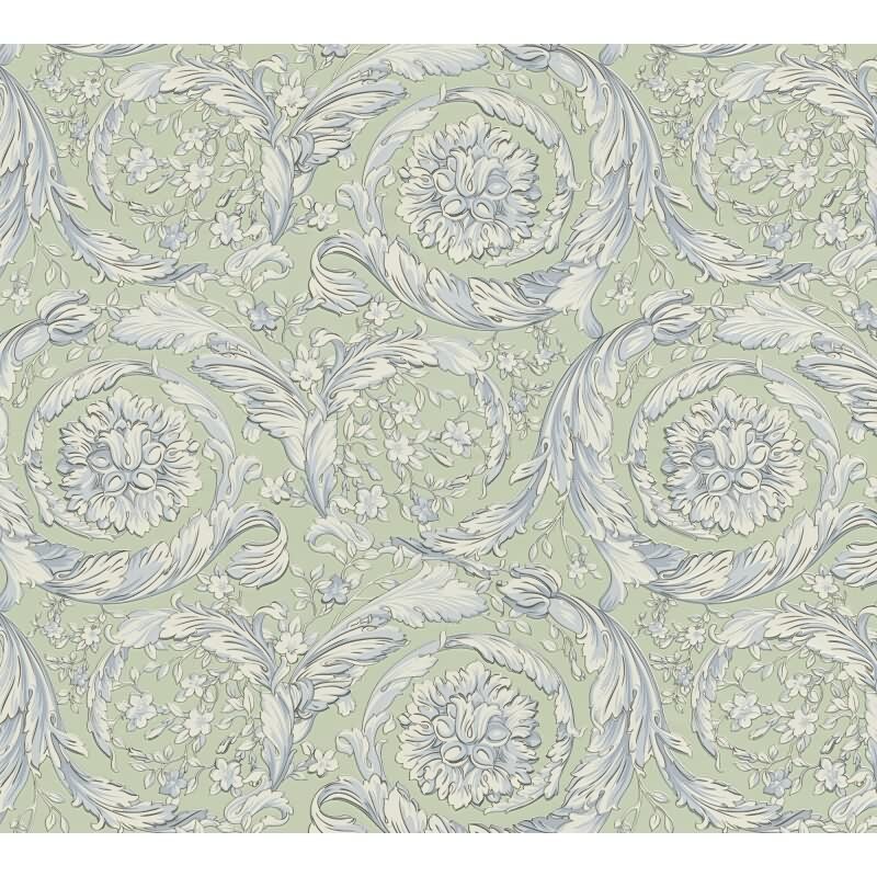 Art Déco Vliestapete in Grün & Weiß - Versace 6 von AS-Creation (KG-177040)