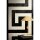 Edle Vliestapete mit Marmor in Schwarz & Weiß (Versace 6) (KG-177044)
