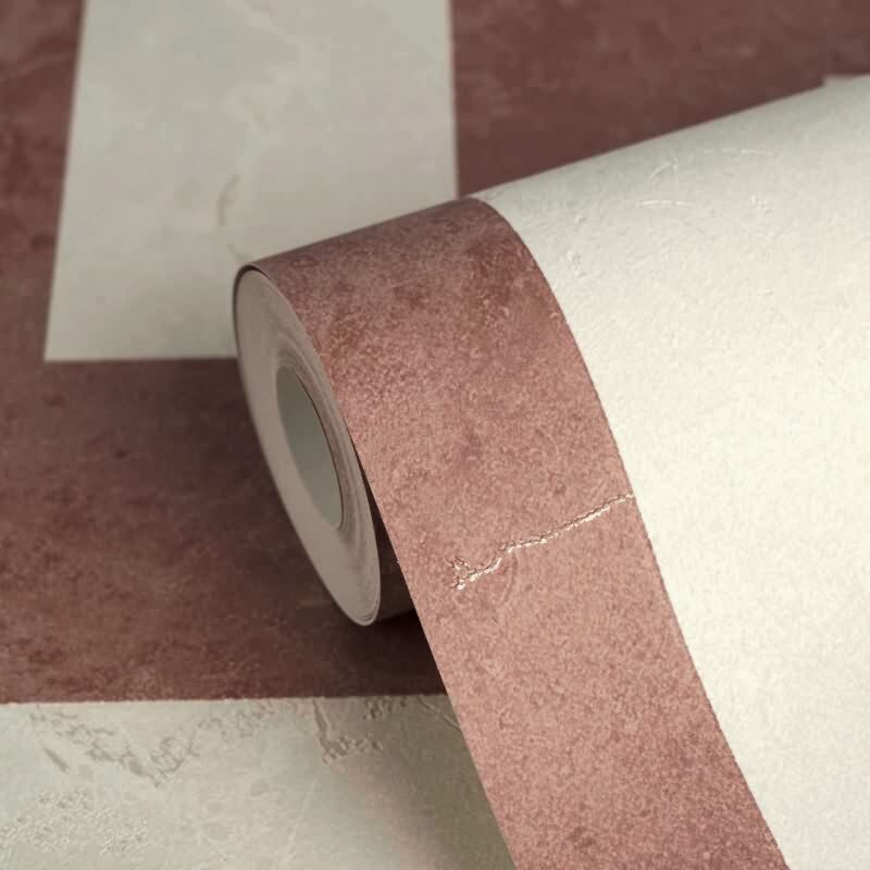 Elegante Vliestapete Rot-Marmor - Exklusiv Versace 6 (KG-177045)