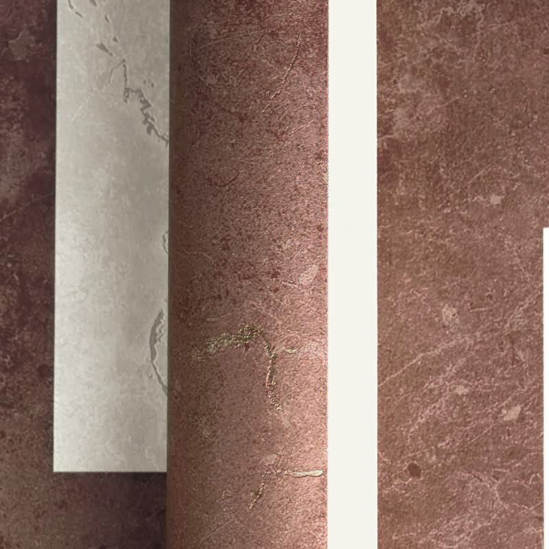 Elegante Vliestapete Rot-Marmor - Exklusiv Versace 6 (KG-177045)