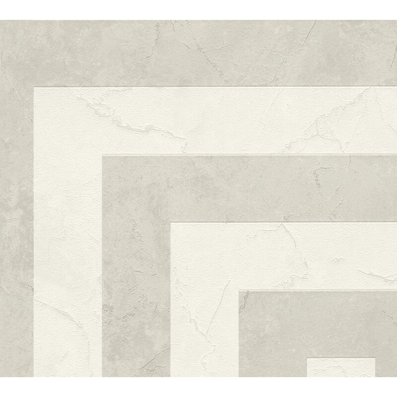 Edle Vliestapete mit Marmor in Grau (Versace 6) (KG-177048)