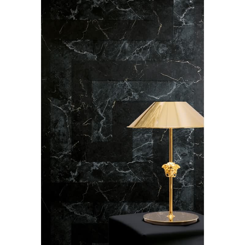 Vliestapete Grau Marmor - Versace 6 Edition von AS-Creation (KG-177050)