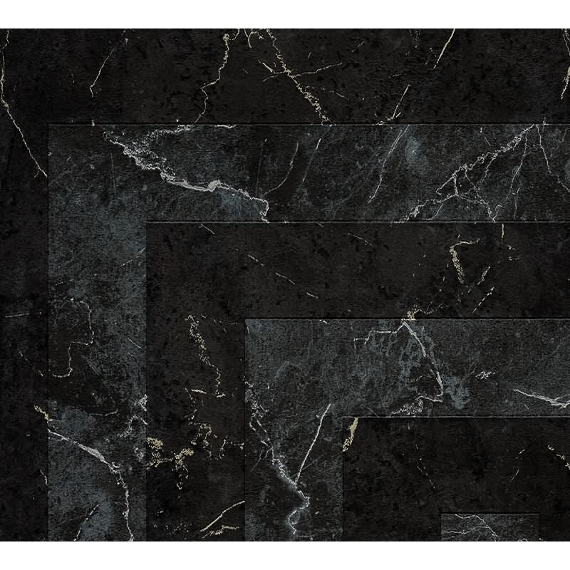 Vliestapete Grau Marmor - Versace 6 Edition von AS-Creation (KG-177050)