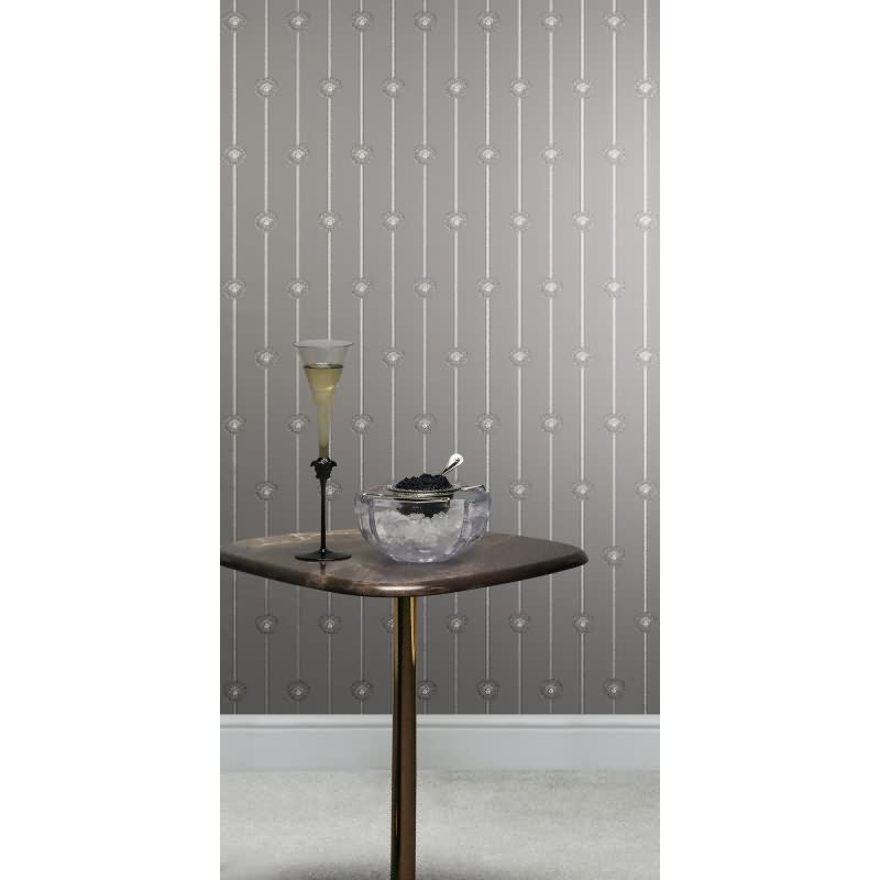 Art Déco Vliestapete in Grau & Grau - Versace 6 von AS-Creation (KG-177058)