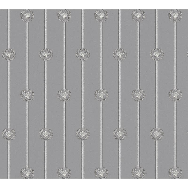 Art Déco Vliestapete in Grau & Grau - Versace 6 von AS-Creation (KG-177058)