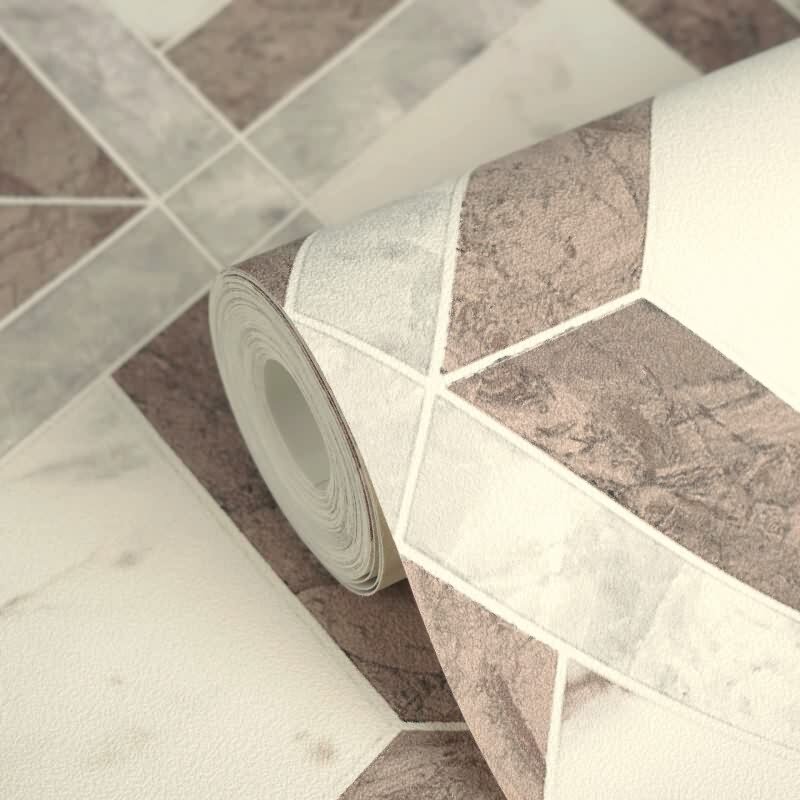 Hochwertige Vliestapete Marmor Braun & Grau - Versace 6 (KG-177073)