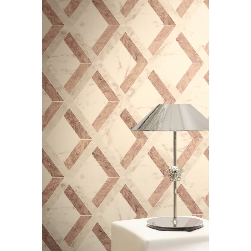 AS-Creations Versace 6: Vliestapete mit Marmor-Design in Beige (KG-177074)