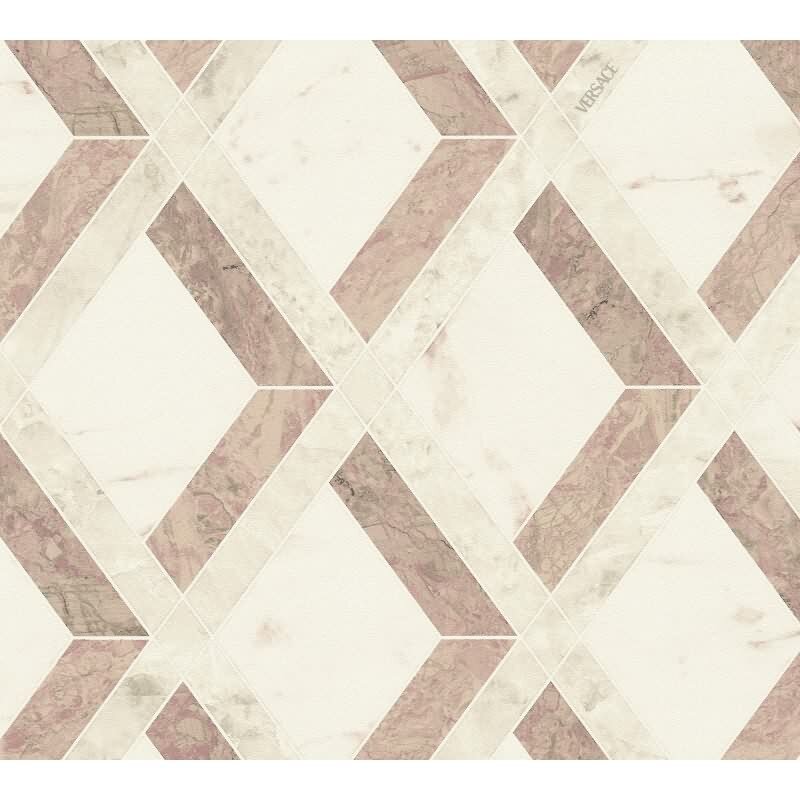 AS-Creations Versace 6: Vliestapete mit Marmor-Design in Beige (KG-177074)