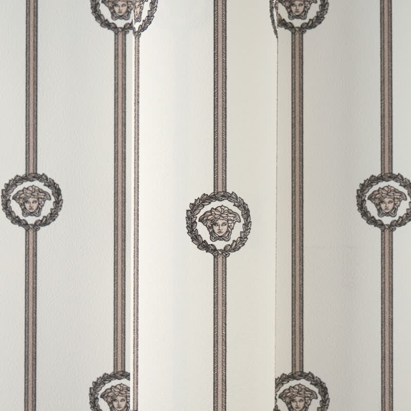 Vliestapete Weiß Art Déco - Versace 6 Edition von AS-Creation (KG-177077)