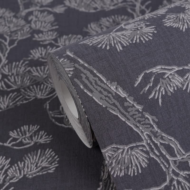 livingwallss Vibes & Styles: Vliestapete mit Botanical & Dschungel-Design in Blau (KG-177078)