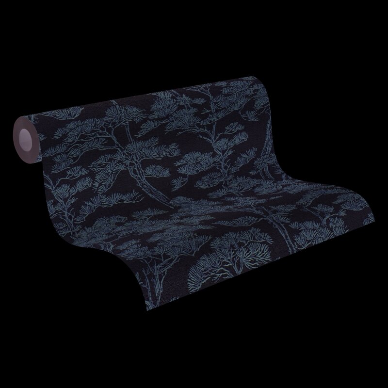 Stilvolle Botanical & Dschungel-Tapete Beige mit Weiß aus Vibes & Styles (KG-177079)