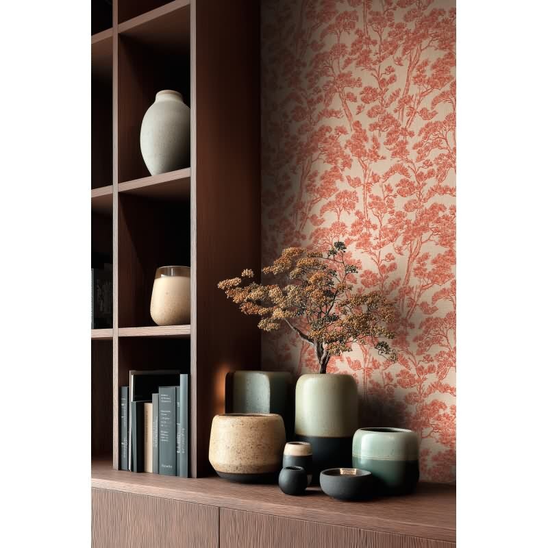 Vliestapete Beige Botanical & Dschungel - Vibes & Styles Edition von livingwalls (KG-177081)